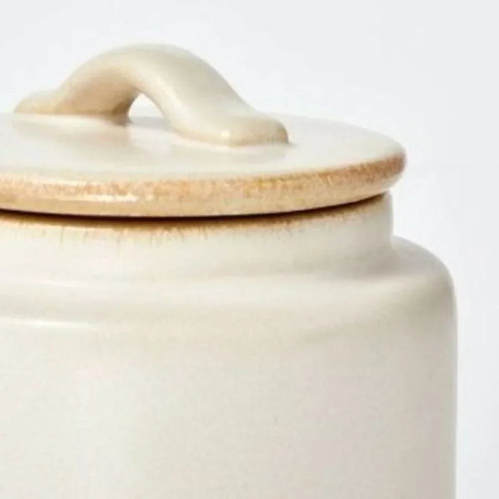 Large Cream Canister - Threshold Studio McGee